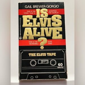 Is Elvis Alive Biography Novel Paperback Book